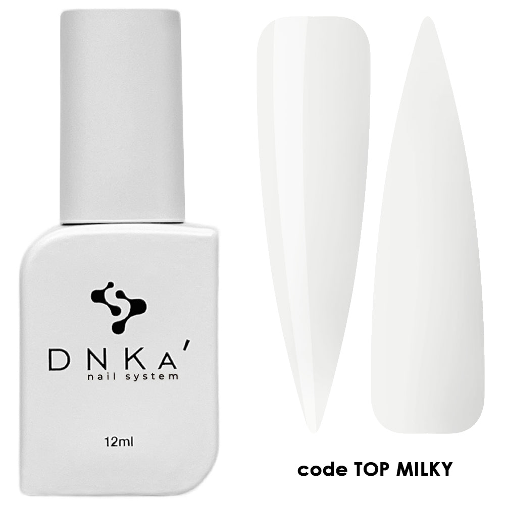 DNKA's top coat MILKY 12ml