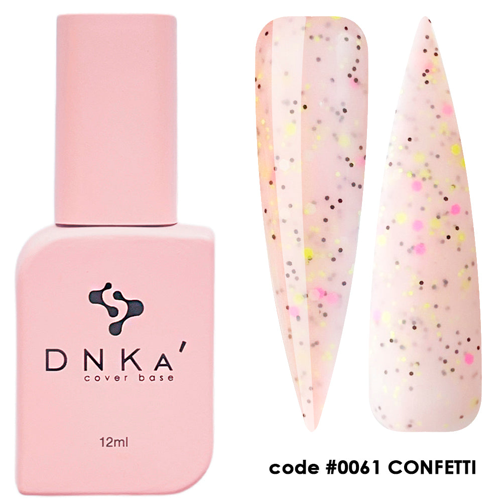DNKA's cover base CONFETTI 12ml