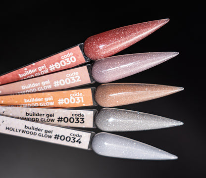 DNKA's builder gel #0034 HOLLYWOOD GLOW 30ml