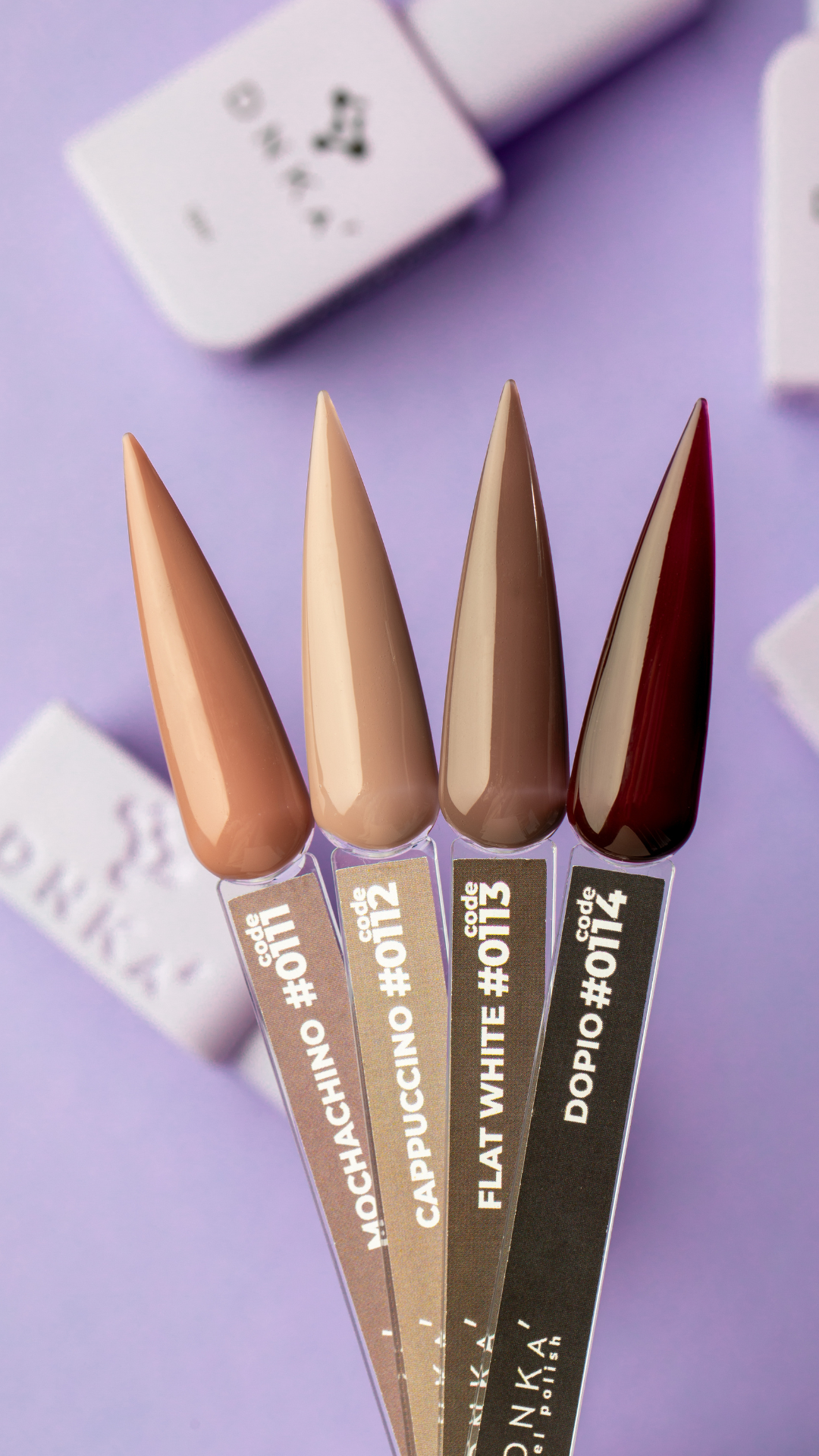 DNKA' gel polish CAPPUCCINO #0112, 12ml