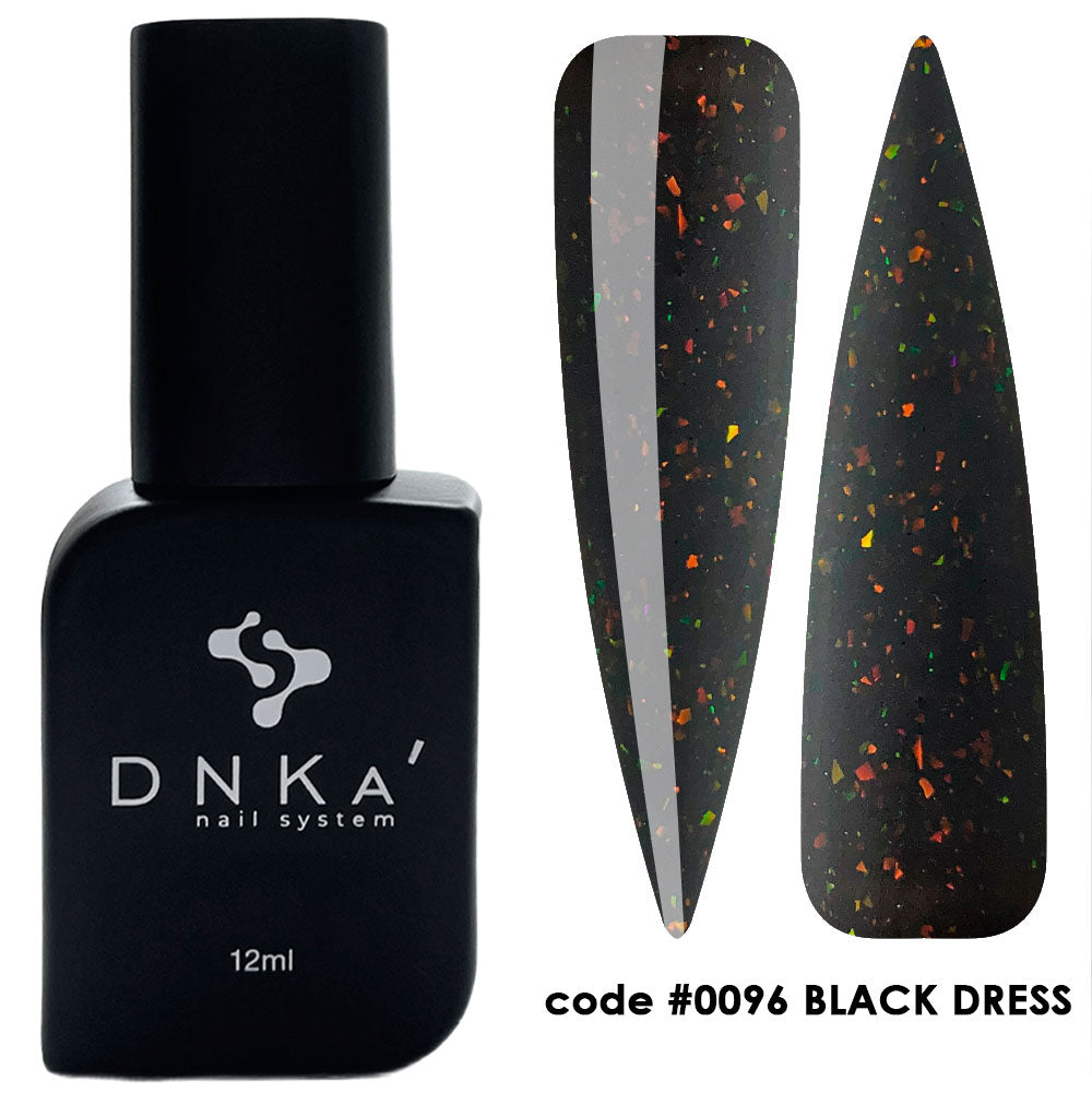 DNKA's cover base BLACK DRESS, 12ml